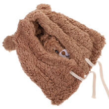4Pcs Plush Bear Hat For Women Girls