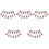 5 Sets Photo String Diy Picture Frame Glitter Bunting Garland 3