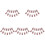 5 Sets Photo String Diy Picture Frame Glitter Bunting Garland 2