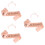 6 Pcs Birthday Party Shoulder Strap Crown Headband Sash Set 7
