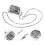3Pcs Mini Music Box Necklace Pendant Creative Charm 5