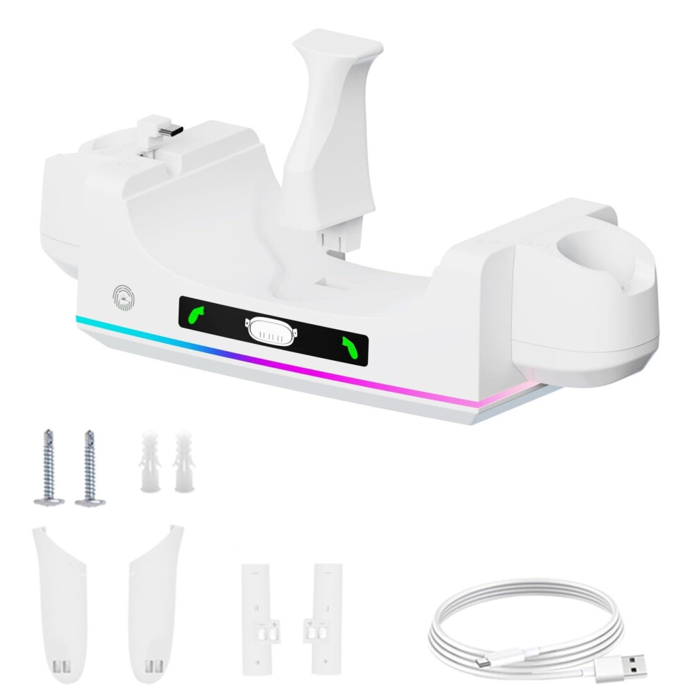 Charging Dock For 3S Virtual Reality Controller - 3S Model Compatible, Desk Or Wall Mount, Storage Base 9393856191260