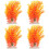 4Pcs Decorative Fish Tank Fake Plants Aquarium Desktop Accessory 7