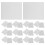 500 Sheets DIY Chocolate Candy Wrappers Aluminum Foil Paper 2