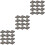 600 Pcs Picture Hanging Support Bracket Clip 5