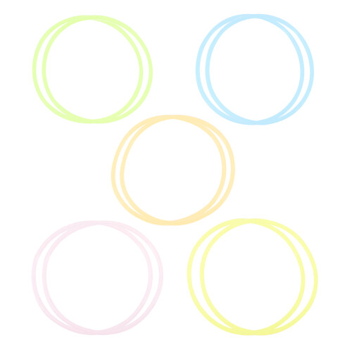 10 Pcs Soft Silicone Jelly Bracelets Extremely Stretchy