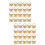 400 Pcs Picture Frame Hangers Iron Wall Hanging Buckles 8