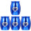 4Pcs Lovely Pattern Pet Urn Stainless Steel Cremation Accessory 9
