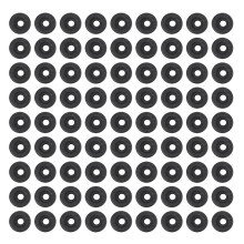 100Pcs Silicone Pin Cushion Coil Machine Needles Grommets Tools