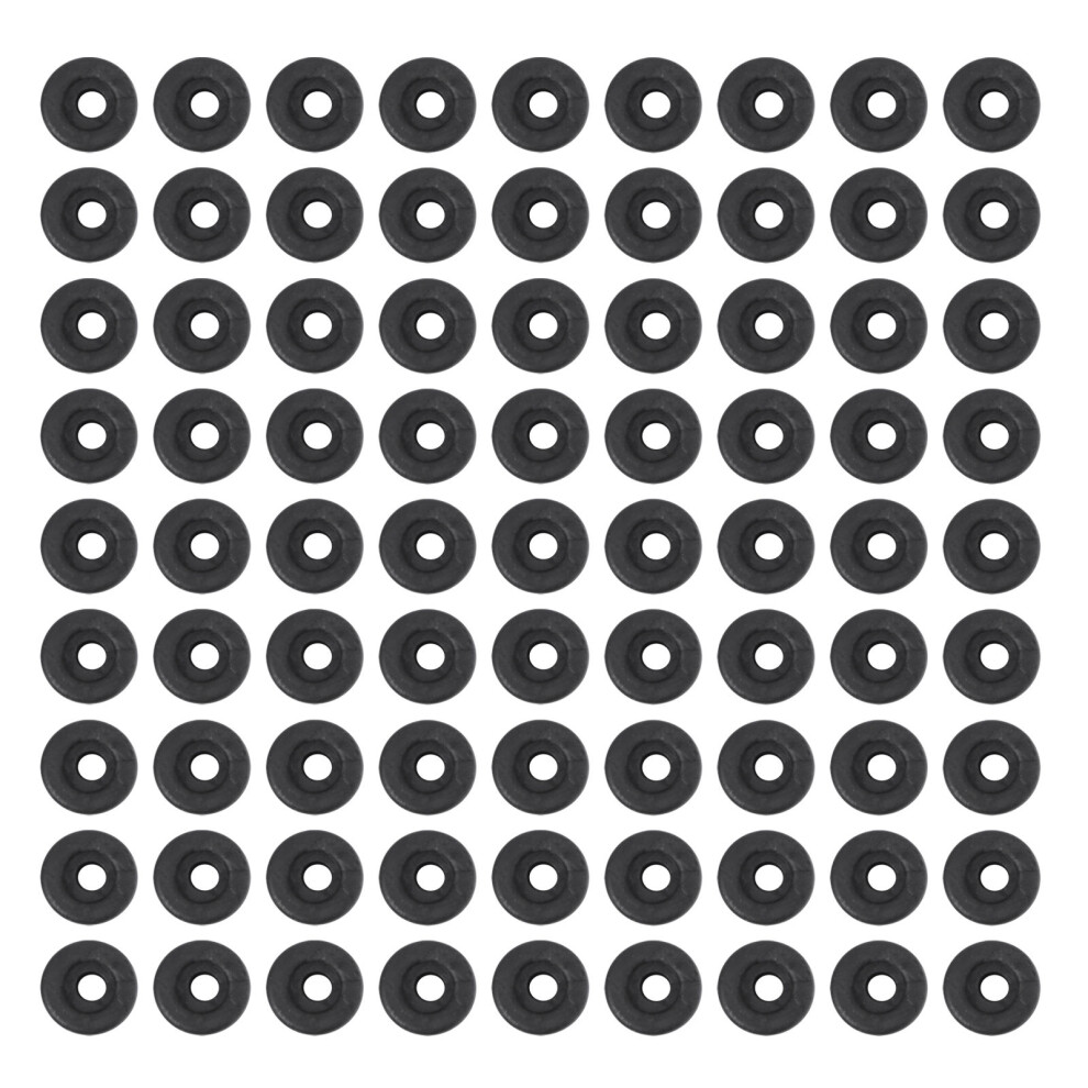 Aboofan 100Pcs Silicone Pin Cushion Coil Machine Needles Grommets Tools