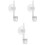 3Pcs Aquarium Air Stone Disk Bubbler Oxygen Diffuser For Fish Tank 3