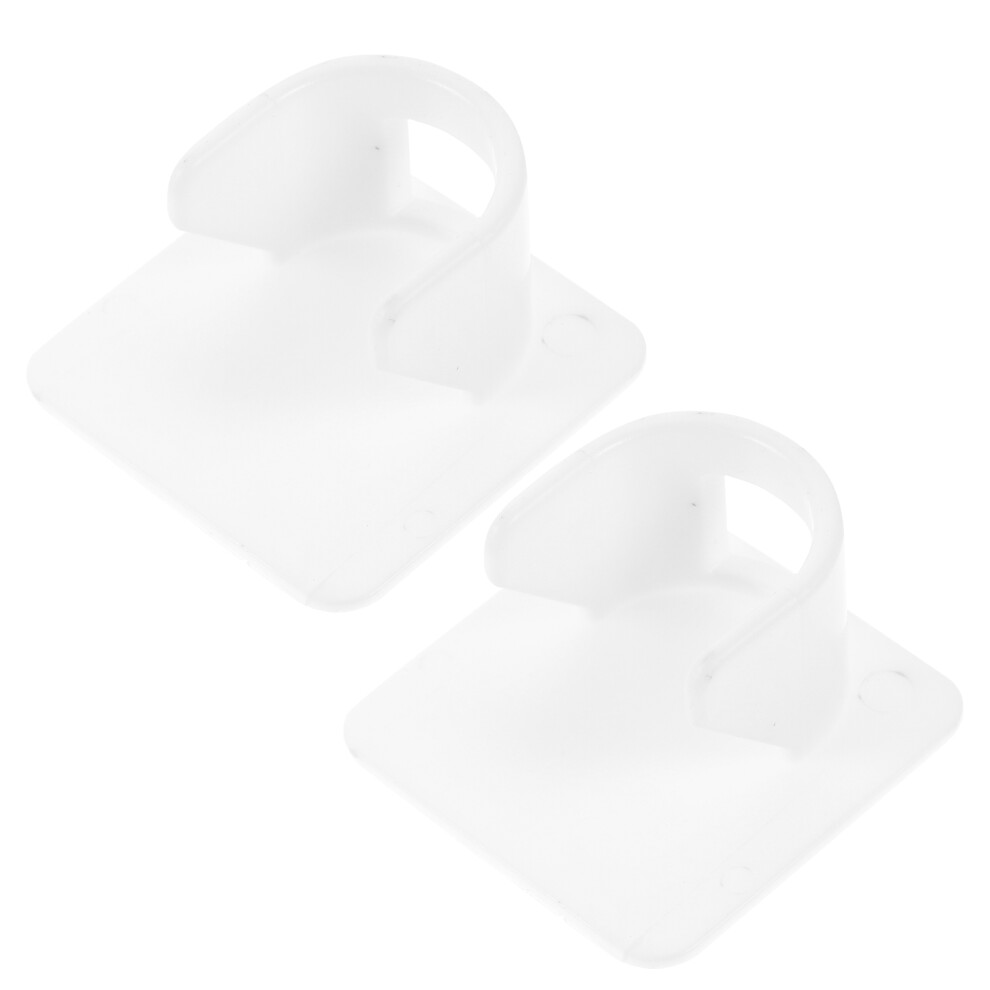 4 Pcs Adhesive Curtain Rod Brackets Tension Holder Spray Bottle-image-OPC-PKXP7G2-NEW