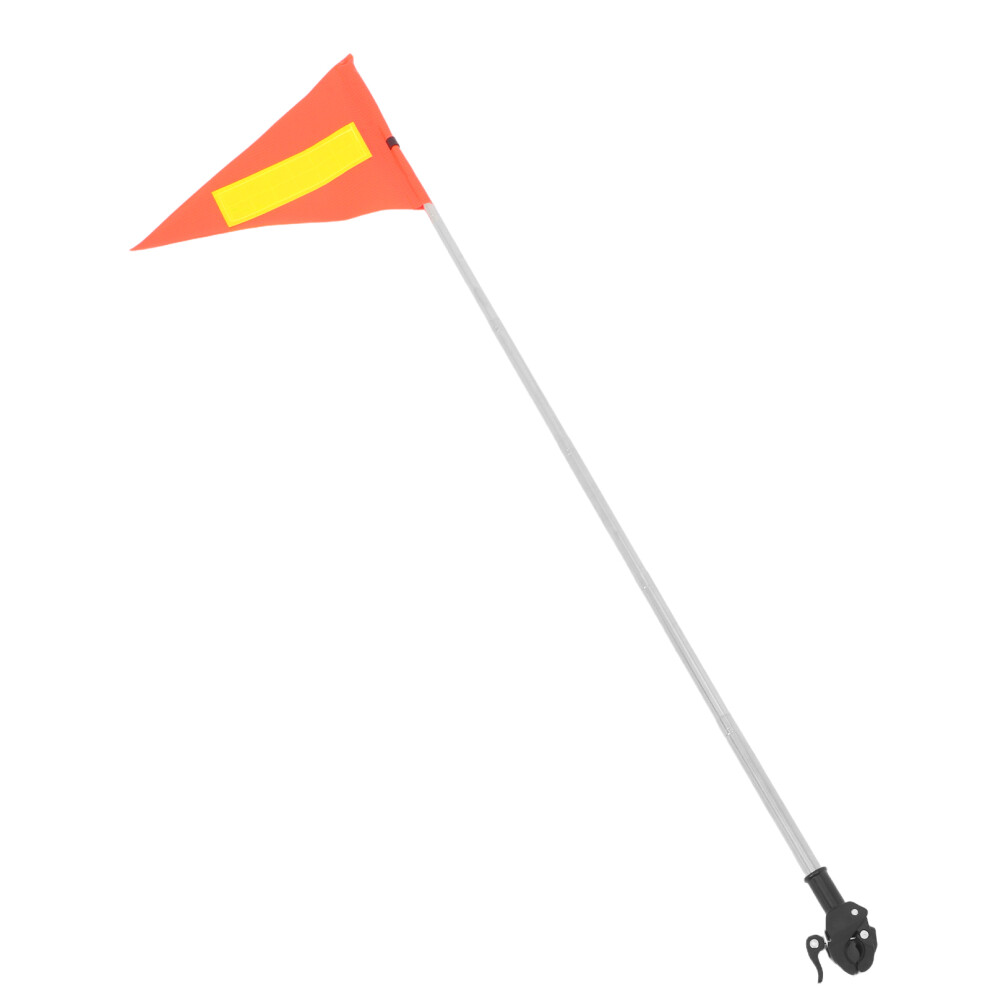 Aboofan 4Pcs Golf Cart Flag Pole Reflective Telescopic Safety Flag
