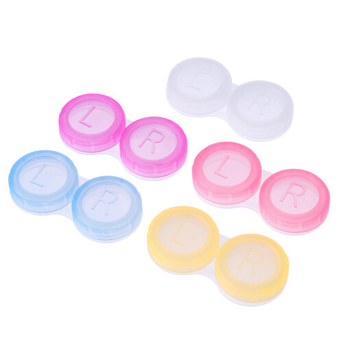 20Pcs Lenses Case Holder Storage Box For Home And Travel