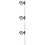 3Pcs Mini Sign Post Resin Road Sign Micro Landscape Garden Accessory 10