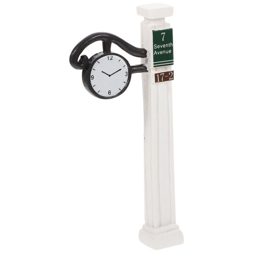 3Pcs Mini Sign Post Resin Road Sign Micro Landscape Garden Accessory