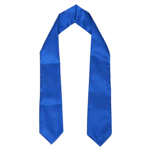 3 Pcs Unisex Plain Graduation Stole Sash Set 1