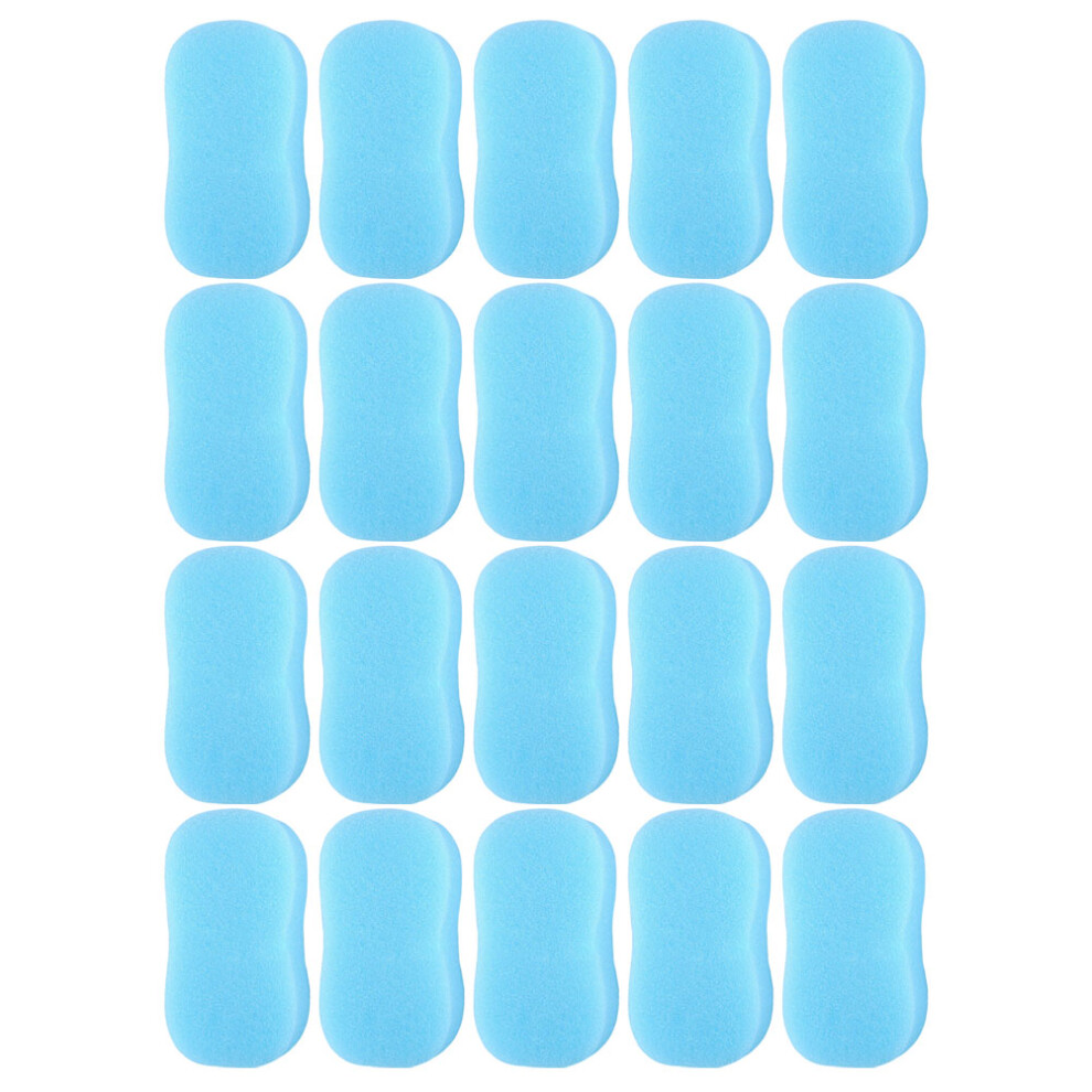 Aboofan 20Pcs Hair Sponge Brush For Men Beard And Hair Removal Cleaning