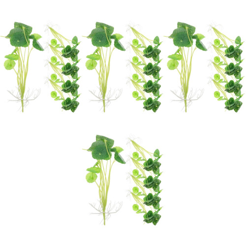 20 Pcs Aquarium Artificial Plants Fish Tank Accessory 2