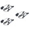 3 Pcs Waterproof LED Aquarium Light Landscape Lamp 19Cm With 7