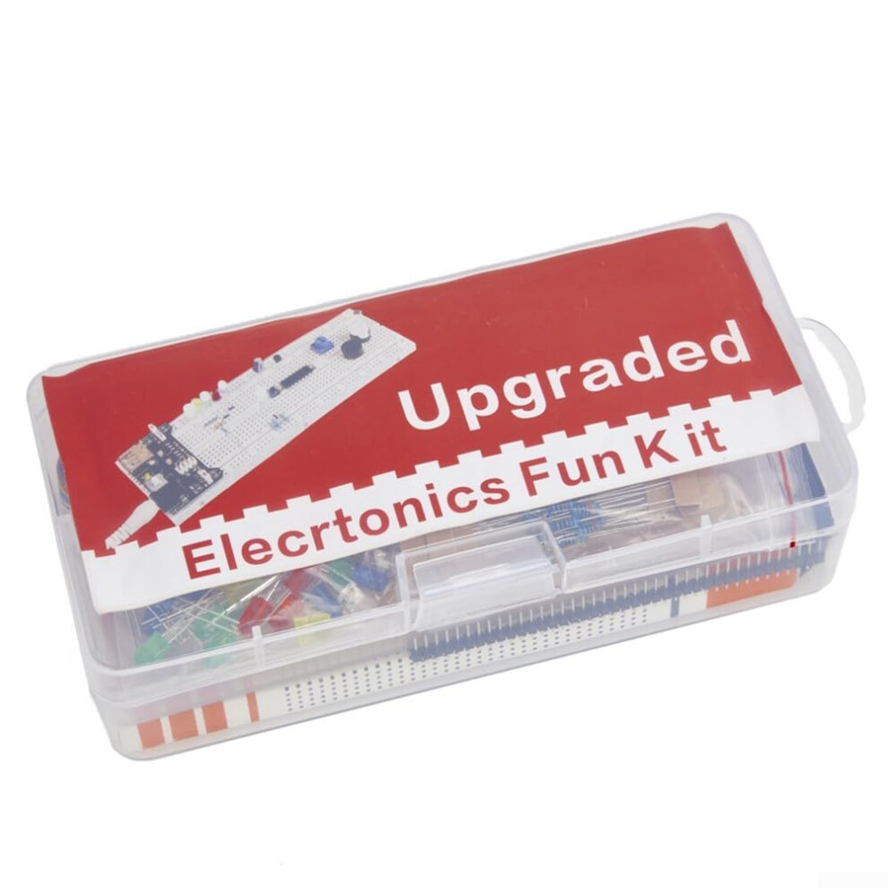 830 Points Breadboard And Power Module Kit Integrated Power Module Prototyping Kit Educational Electronics Kit 9393856135356