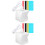 2 Sets Folding Light Box With 6 Backdrops For Jewelry Watch Toy 5
