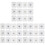 36 Pcs Acrylic Adhesive Wall Hook For Paintings And Exhibits 2