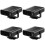 4Pcs Car Heater Multi Function Auto Defroster Fan 24V 5