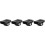 4Pcs Car Heater Multi Function Auto Defroster Fan 24V 4