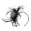 Fascinator Headband For Women Fascinators Hat Black 1pack 1
