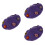 3 Pcs Children Wool Beret Hat With Flower For Winter 5