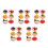 30 Pcs Fake Cake Models For Bakery Display And Photography Props 11
