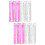 8 Pcs Plastic Knitting Needle Measuring Rulers Sewing Weaving Tools 7