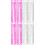 8 Pcs Plastic Knitting Needle Measuring Rulers Sewing Weaving Tools 5