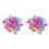 2 Packs Wedding Themed Confetti Square Decorative Accessories 2