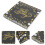 400 Pcs Dot Printed Pattern Napkins For Birthday Party Black 11