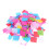 2 Packs Wedding Themed Confetti Square Decorative Accessories 9