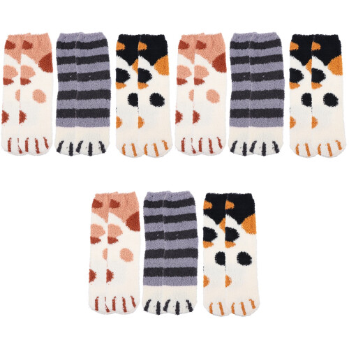 9 Pairs Warm Winter Socks For Home And Sleeping 2