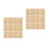 100 Sheets Retro Lined Kraft Letter Paper For Writing Handwriting B5 10