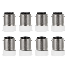 16 Pcs Durable B15 To E14 Light Bulb Converter Adapters