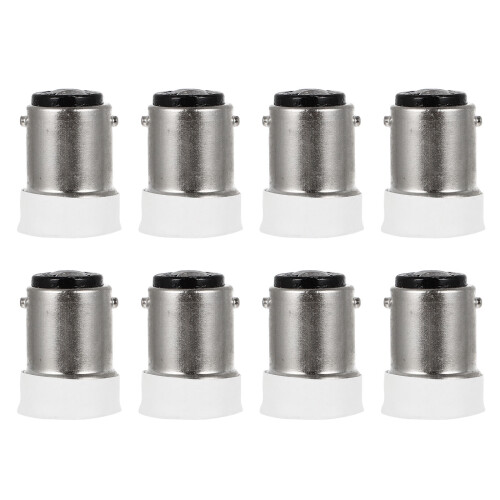 16 Pcs Durable B15 To E14 Light Bulb Converter Adapters