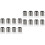 16 Pcs Durable B15 To E14 Light Bulb Converter Adapters 4