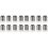 16 Pcs Durable B15 To E14 Light Bulb Converter Adapters 2
