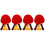 4 Sets Table Tennis Racket Beginner Kit With Ball And Exercising Bat 6