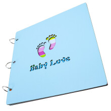 Baby Photo Book Diy Wooden Picture Collection Album
