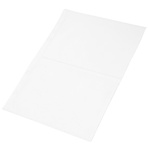 30 Pcs 6-Hole Binder Sleeves For Album Refill Replacement 2