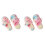 2Pcs Warm Plush Unicorn Cotton Slippers For Home Use 2