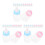 36 Pcs Creative Cartoon Mini Transparent Feeding Bottle For 3