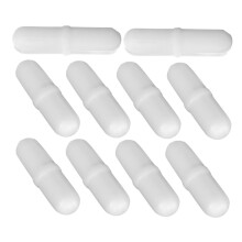 Magnetic Stirrer Mixers 10pcs Laboratory Stirrer Bar Cylindrical Rods For Uniform Liquid Mixing