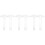 6 Pcs Rulers T Shaped Measuring Tool Portable 6